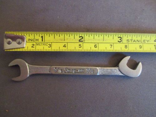 Snap-On DS2018 5/16&#034; x 9/32&#034; Offset Open-End Ignition Wrench USA ~