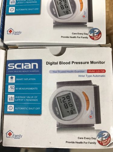 Digital Wrist Cuff Blood Pressure Monitor Heart Beat Rate Pulse Meter USA Ship
