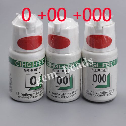 30 day SALE 3PK Dental CIHGI-FEK G-THQST Gingival Retraction Cord Pack 0 00 000