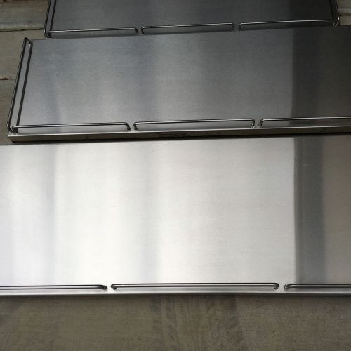 8 Custom stainless steel shelves: Home, Garage, Office, Restaurant, Work space