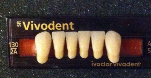 Ivoclar SR Vivodent  Plastic Dentist Dental Lab Denture teeth    A5  2A