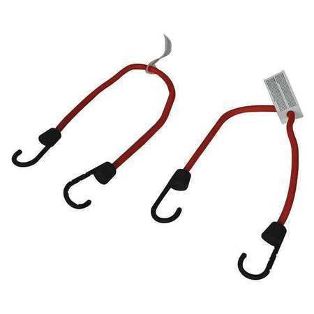 24 in. bungee cord, red ,highland, 9232400 for sale