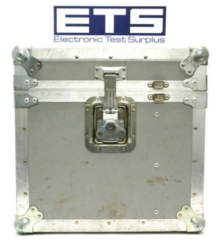Wilson Sumitomo Test Equipment Flight Road Case w/ Handle &amp; Wheels 17x16.5x14