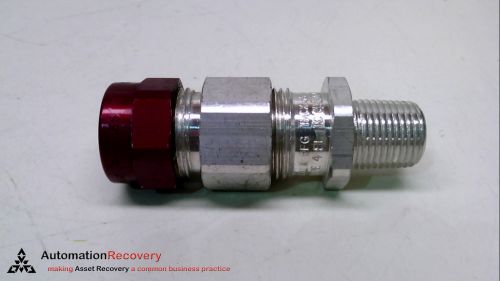 Cooper crouse-hinds tmcx165 terminator cable fitting, size: 1/2&#034; npt, #226525 for sale