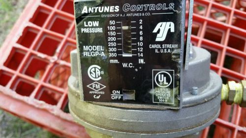 *New* Antunes RLGP-A Gas Pressure Switch Range 2-14&#034;