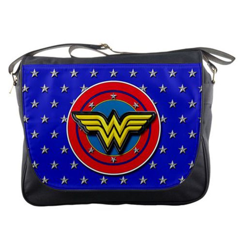 Wonder Woman Justice League Female Furies 2 Messenger Sling Laptop Notebook Bag
