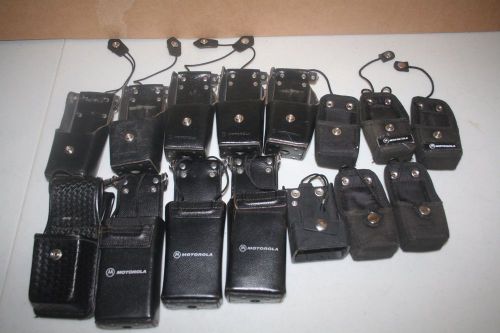 Lot of 15 Motorola Holsters