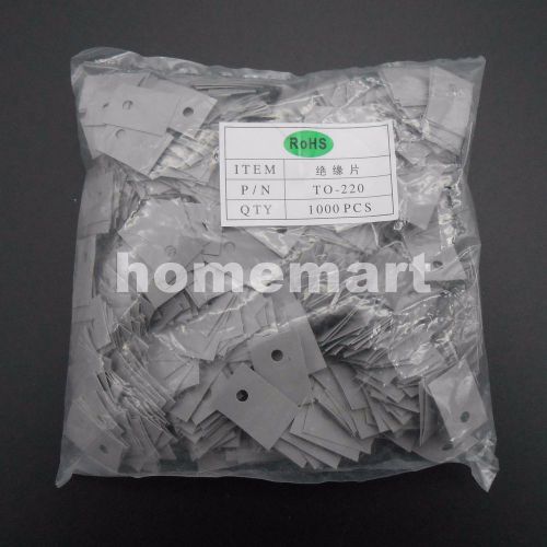 1000PCS NEW TO-220 M3 Insulating Pad Sheet Insulation Film strip 3MM RoHS 13*18