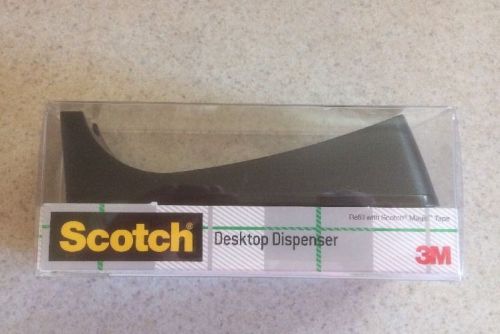 scotch desktop tape dispenser, black color