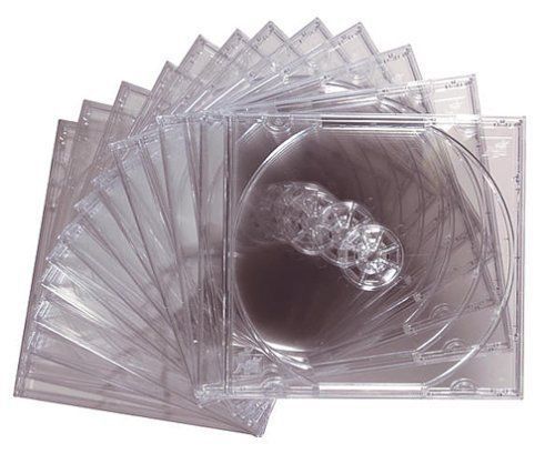Maxell cd-360 5mm replacement jewel boxes-12pk misc for sale