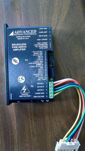 Advanced Motion Controls B126A6N-SY2 Brushless PWM Servo Amplifier