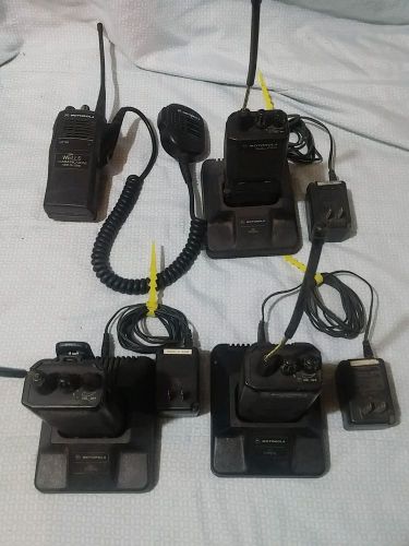motorola radios lot HT750, P1225