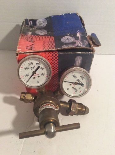 Uniweld Nitrogen Regulator H26-212 Air Condition Pressure Valves Gauges Tools