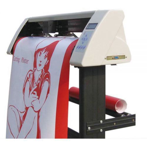 Us stock-24&#034; redsail sign vinyl cutter plotter with contour cut function machine for sale