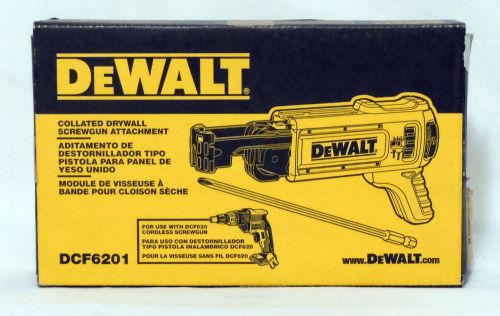 New in box dewalt dcf6201 collated drywall screwgun attachment (ss) for sale