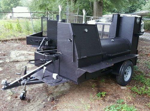 Grand Champion BBQ Mobile Catering Business Smoker Grill Trailer Food Cart Truck