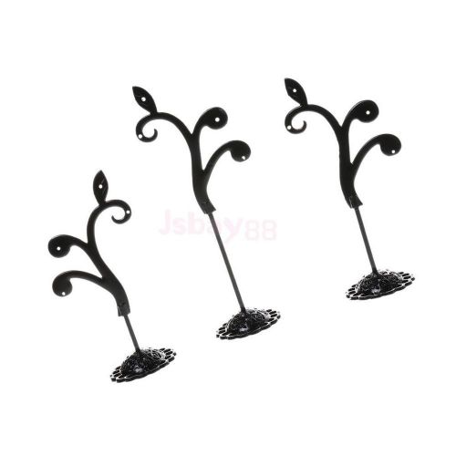 Jewelry Stand Display Organizer Tree Holder Detachable Earring Stud Bar Rack