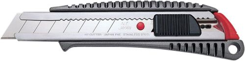 NT Cutter Heavy-Duty Aluminum Die-Cast Grip Auto-Lock Utility Knife (L-500GRP)