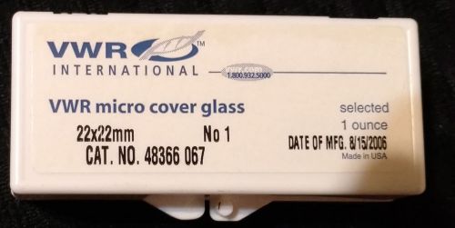 vwr micro cover glass