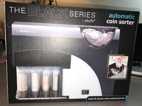 THE BLACK SERIES AUTOMATIC COIN SORTER BY SHIFT NEW IN BOX