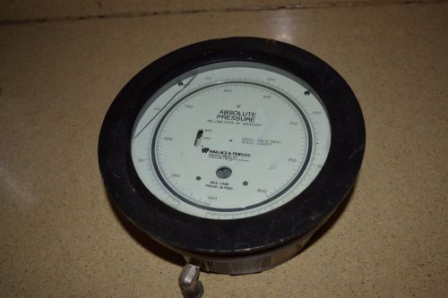 WALLACE &amp; TIERNAN MODEL 61B-ID-0800 PRESSURE GAUGE - 0-400 / 400-800 (1Z)