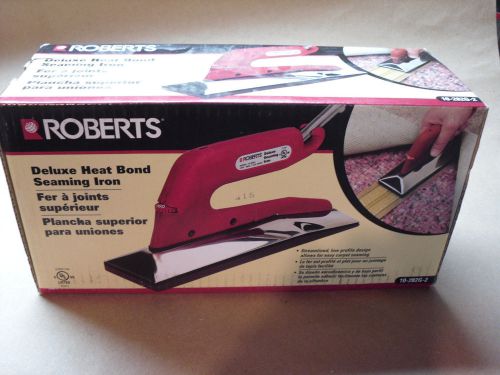 Roberts 10-282G-2 Deluxe Heat Bond Carpet Seaming Iron Non-Stick Base