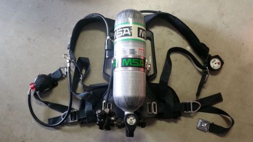 MSA Airhawk II SCBA and Air Bottle, NEW