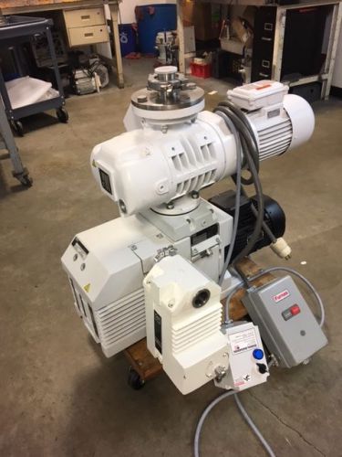 Leybold D65B Ruvac WSU 251 Trivac Oerlikon Vacuum Pump Blower Package - Perfect