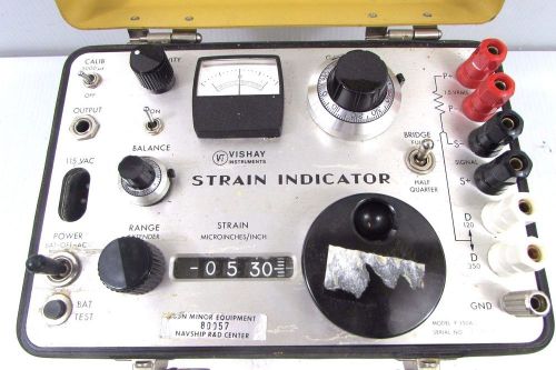 Vishay p-350a p 350a portable strain indicator for sale