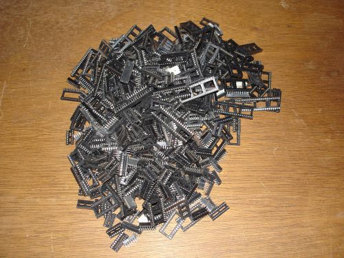 Large lot of single wipe ic dip sockets nos vintage read description for sale