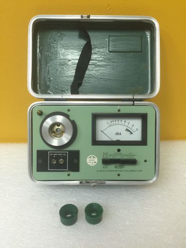 Dupont Audio Dosimeter Calibrator, Includes (2) Adapters &amp; Carrying Case