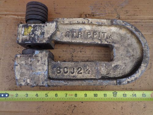 C frame punch sheet metal hole press brake tool unit strippit usa 8cj 2 1/2 for sale