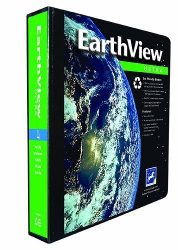 Aurora gb earthview ultra binder, 1 1/2 inch d-ring, 8 1/2 x 11 inch size, for sale