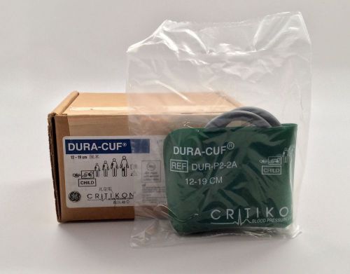 Box of 5 12-19cm GE Critikon Dura-Cuf Child Blood Pressure Cuffs DUR-P2-2A