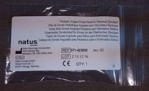 Natus Pediatric Angled Probe Head for Electrical Stimulator 071-423800