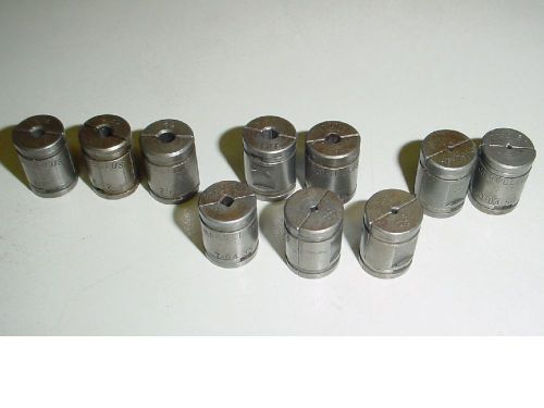 Marcellus tool drill tap holder bushing set (10 pcs) screw machine &amp; cnc somma for sale