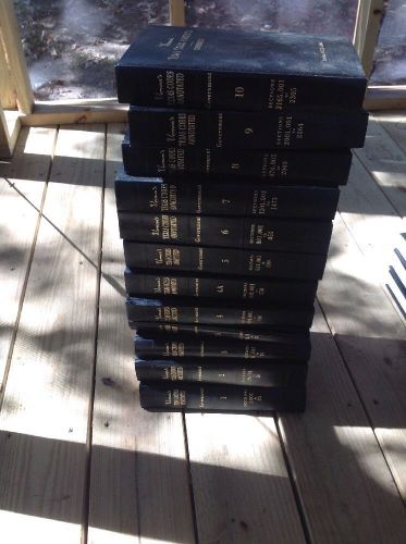 Vernon&#039;s Texas Codes Annotated &#034;Government&#034; 12 Volumes Ships Free