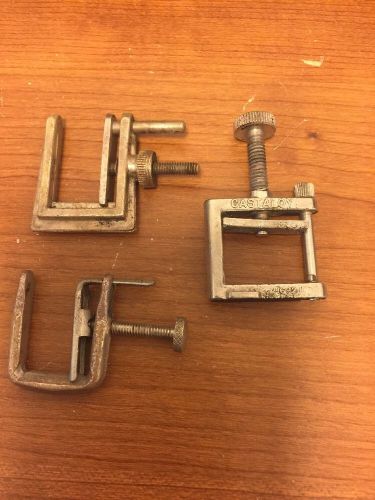 Fisher Cast aloy Hosecock Extension Clamp1692-1 SCIENTIFIC CLAMPS WORKING SMOOTH