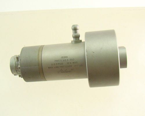 Ametek gulton statham pressure transmitter 15344 - max: 30psia for sale