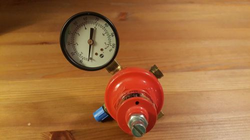 Taprite Co2 Cornelius Regulator- single stage gauge 0-100 psi