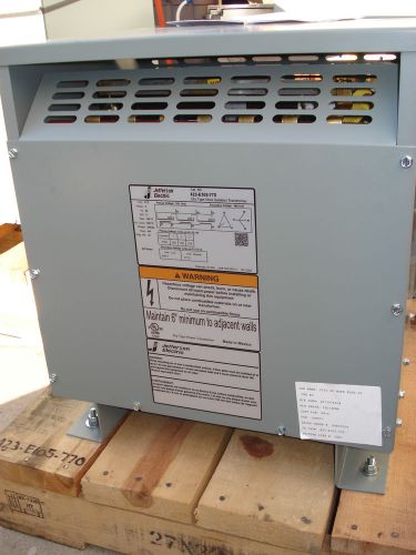 NEW Jefferson Electric Transformer17KVA Primary: 230V Delta Secondary:480Y/277V