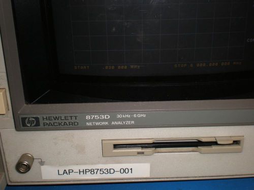 HP 8753D 30kHz ~6GHz Network Analyzer