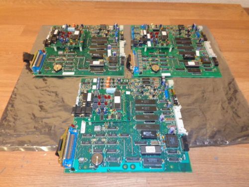 One lot of 3 valcom vscpu central processing boards working free shipping ! for sale