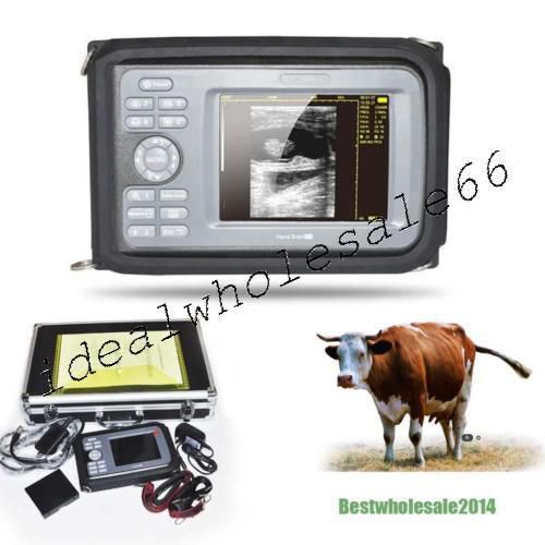 VET Digital Palm palmtop Ultrasound Scanner Machine+ Animal Rectal Probe Sale