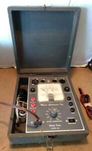 ACCURATE Instruments 161 Vintage Radio Vacuum Tube Filament Tester Ham Audio 6V6