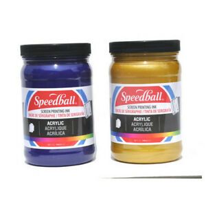 SPEEDBALL ART PRODUCTS 4607 FABRIC SCREEN INK BROWN 32OZ