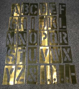 12” Complete Brass Stencil Kit