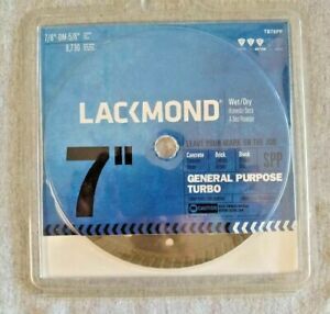 Lackmond TB7SPP general purpose concrete/brick 7&#034; Diamond Blade x 2 units