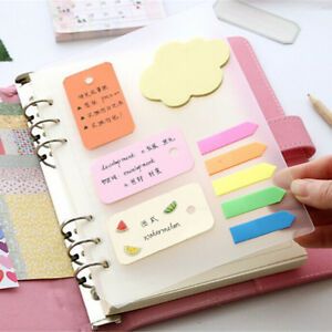 1pc 6Holes Loose Leaf Binder Notepad Notebook A6 Accessory Stationery Supply  jb