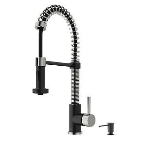 Vigo VG02001STMBK2 - Kitchen Faucet